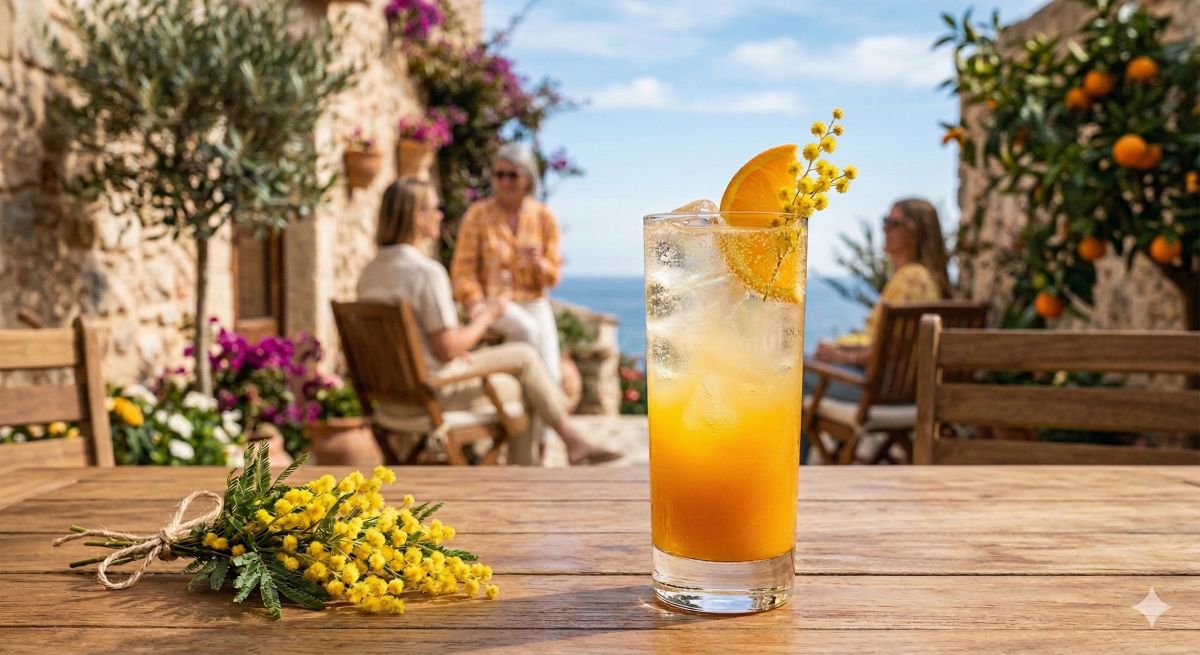 Un brindisi speciale per l'8 marzo: la ricetta del Mimosa al mango Paesano
