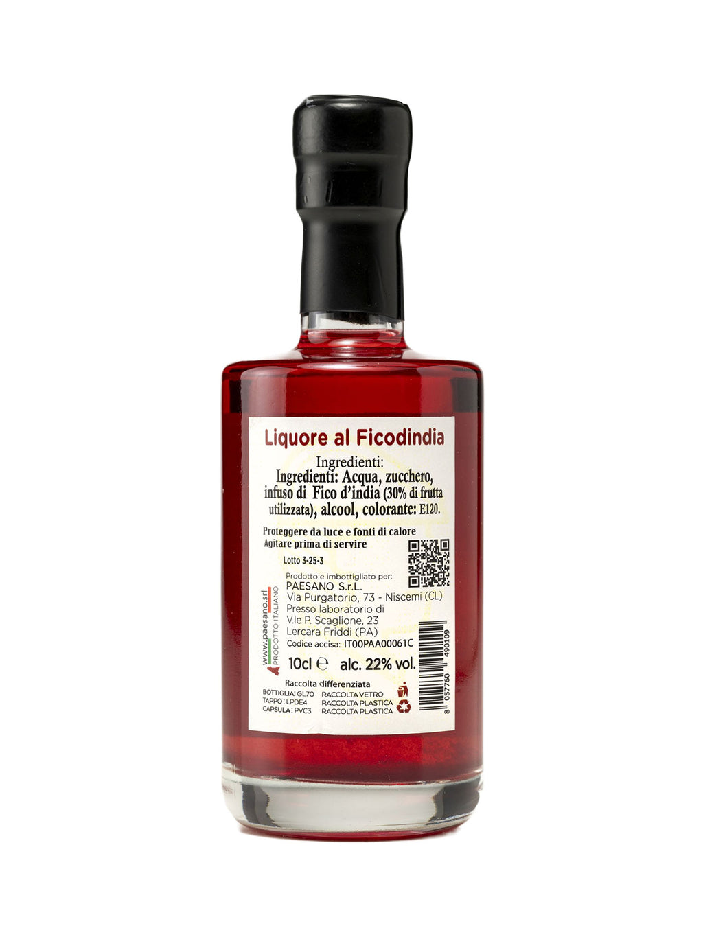 Liquore al Fico d'India di Sicilia