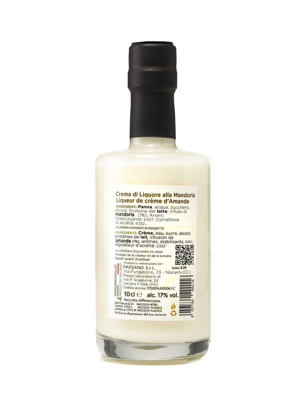 Crema di Liquore alla Mandorla