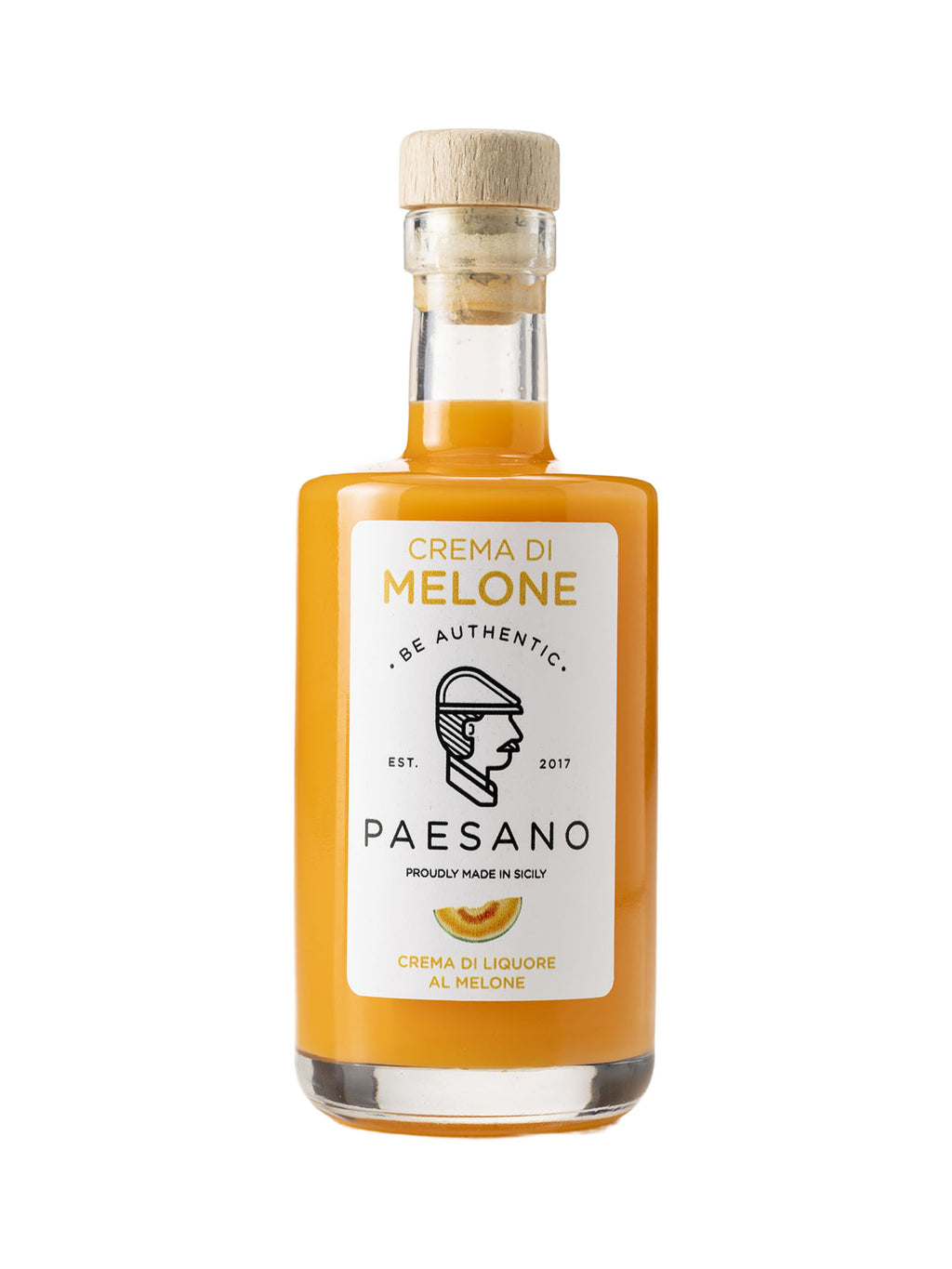 Melon liqueur cream